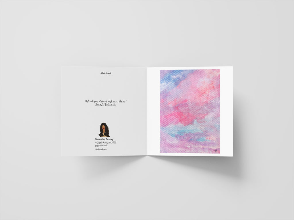 Beautiful Ireland sky