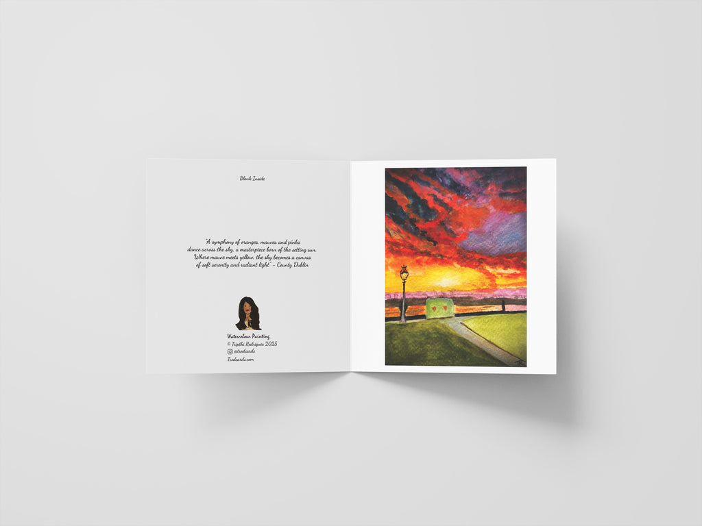 Serenity in Orange and Pink