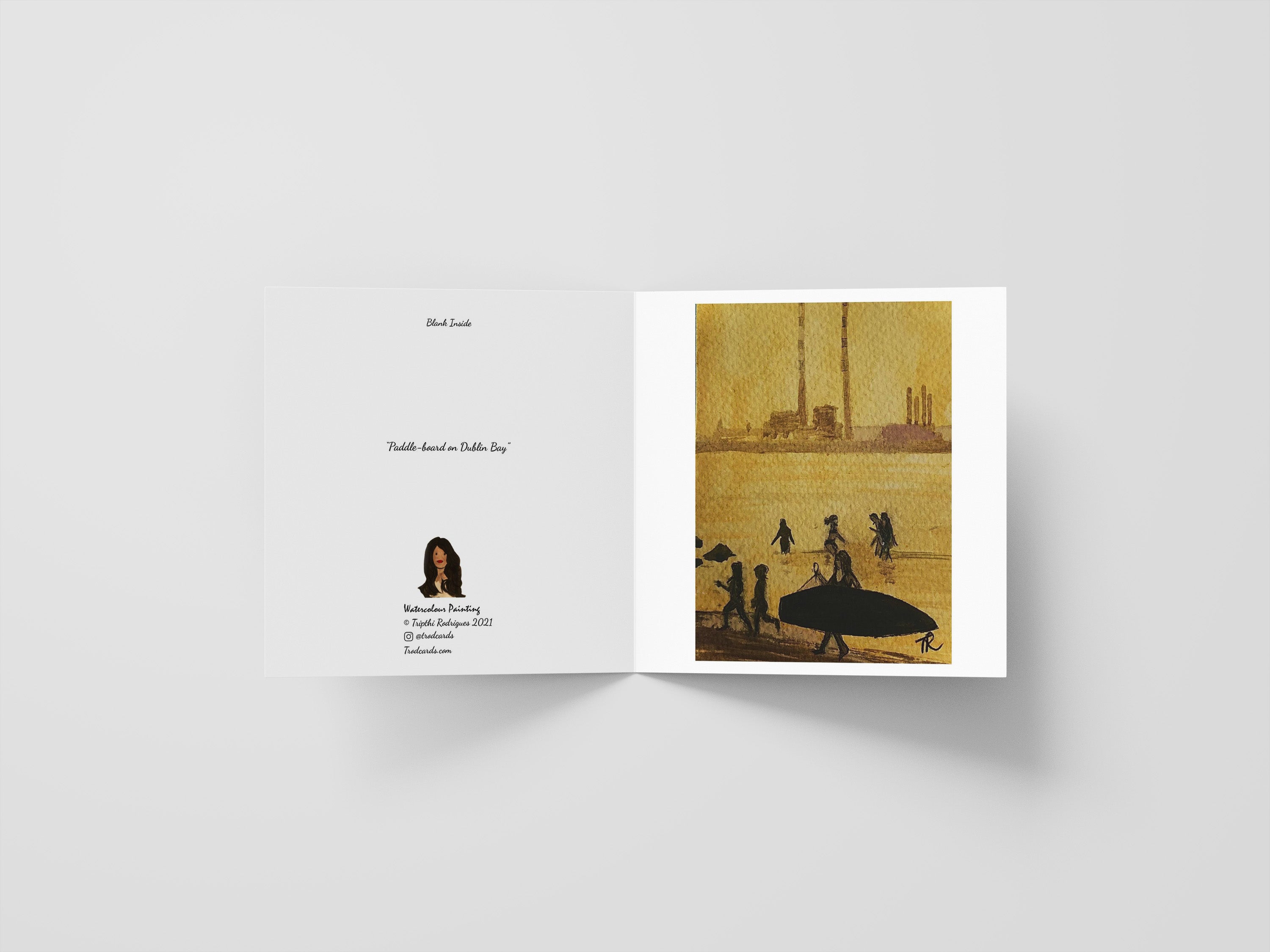 Paddle-board on Dublin Bay