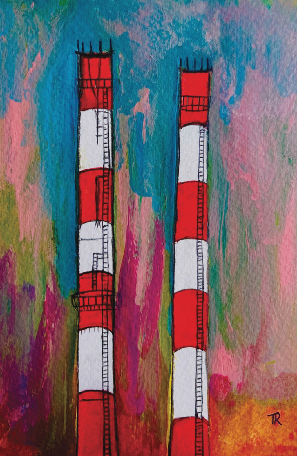 Poolbeg Chimneys